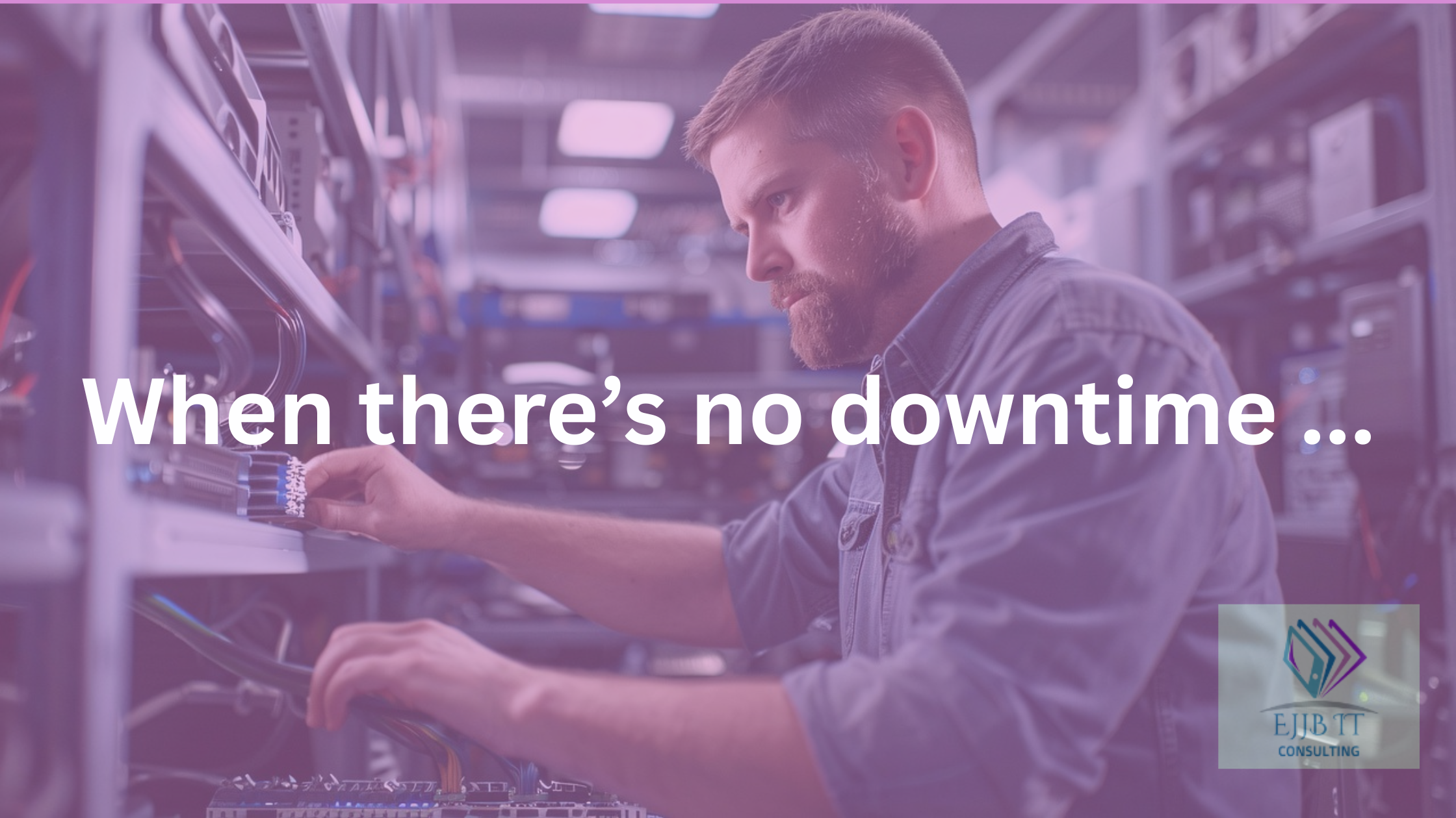 person fixing computer